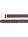 Women's 35MM Heavyweight Genuine Leather Belt, Dark Tan, hi-res image number 2